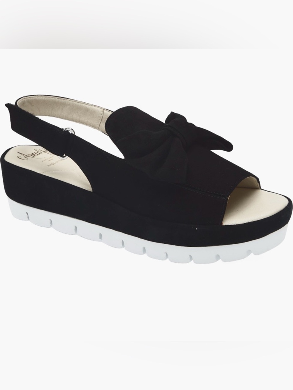 Amalfi by Ragoni Bartali Big Bow Sling Back Sandal